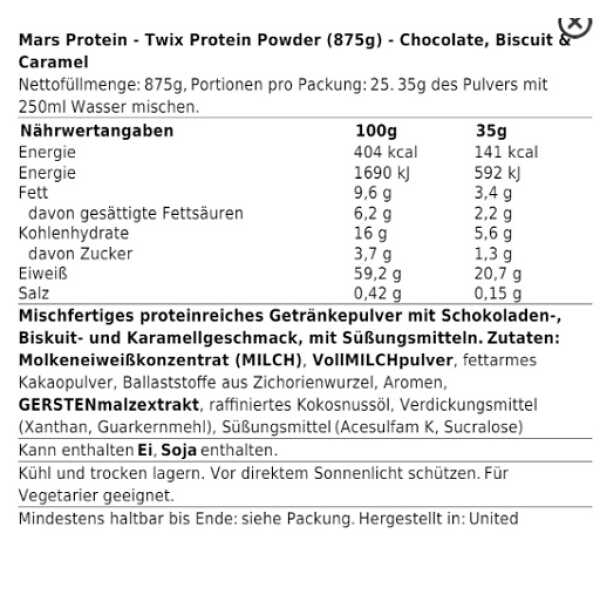 Twix Hi Protein Powder 875g - Choco Biscuit and Caramel 1030004-2.jpg